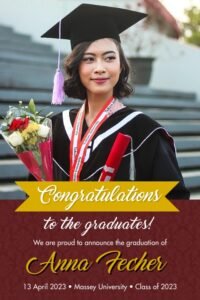 undangan wisuda keren